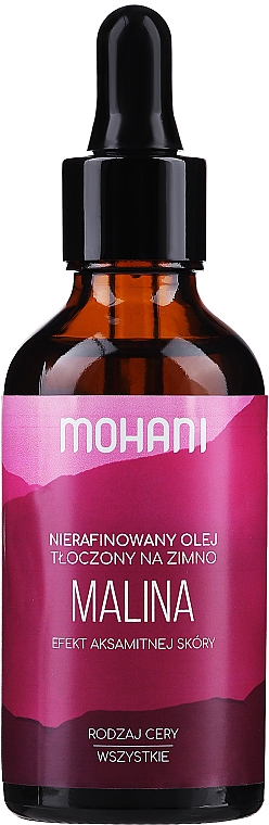 Himbeersamenöl für Körper und Gesicht - Mohani Precious Oils