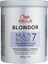 Blondierpulver - Wella Professionals Blondor Multi Blonde 7 Powder Lightener — Bild N3
