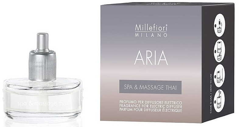 Nachfüller für Lufterfrischer - Millefiori Milano Aria SPA & Massage Thai Refill — Bild N1