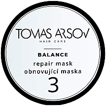 Revitalisierende Haarmaske - Tomas Arsov Balance Repair Mask — Bild N1