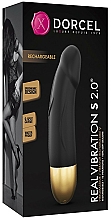 Düfte, Parfümerie und Kosmetik G-Punkt-Vibrator - Marc Dorcel Real Vibration S 2.0 Black-Gold