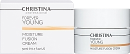 Intensiv feuchtigkeitsspendende und straffende Gesichtscreme mit Hyaluronsäure - Christina Forever Young Moisture Fusion Cream — Bild N2