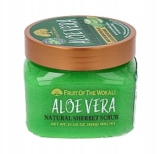 Düfte, Parfümerie und Kosmetik Natürliches Peeling-Sorbet mit Aloe Vera - Wokali Natural Sherbet Scrub Aloe Vera