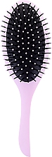 Haarbürste rosa-blau - Twish Professional Hair Brush With Magnetic Mirror Mauve-Blue — Bild N3