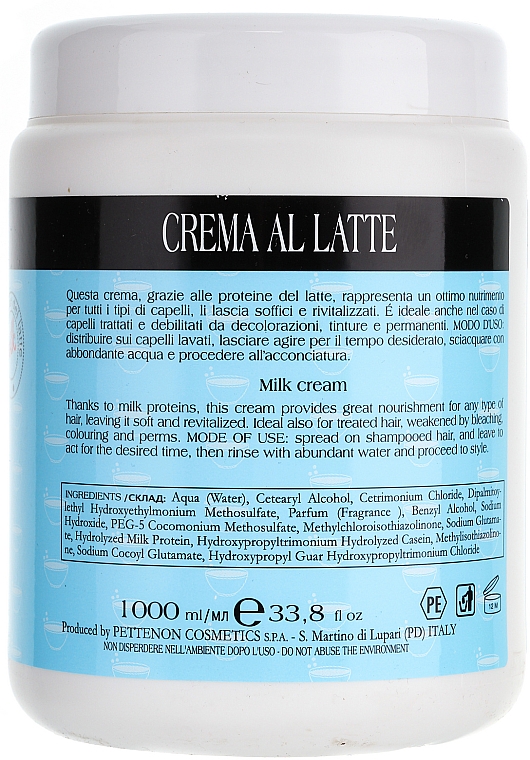 Creme-Haarmaske mit Milchprotein - Pettenon Serical  — Foto N2