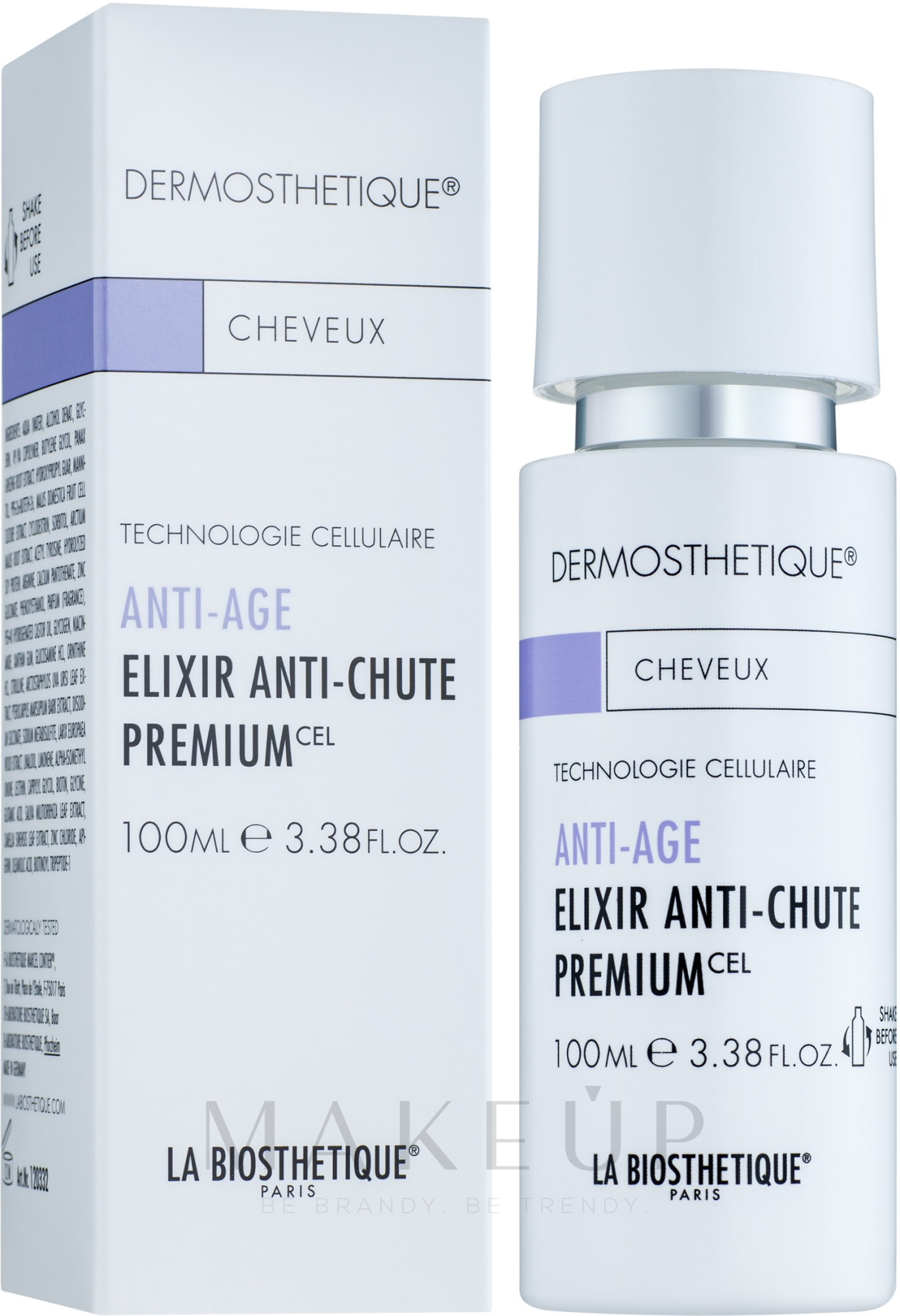Zellaktives Anti-Aging Kopfhautpflege-Elixier gegen Haarausfall und zum Wachstum - La Biosthetique Dermosthetique Elixir Anti-Chute Premium — Bild 100 ml