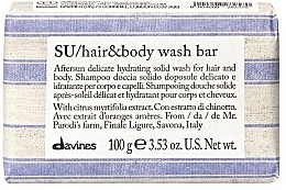 Feste Seife für Körper und Haare - Davines SU Hair & Body Wash Bar — Bild N1