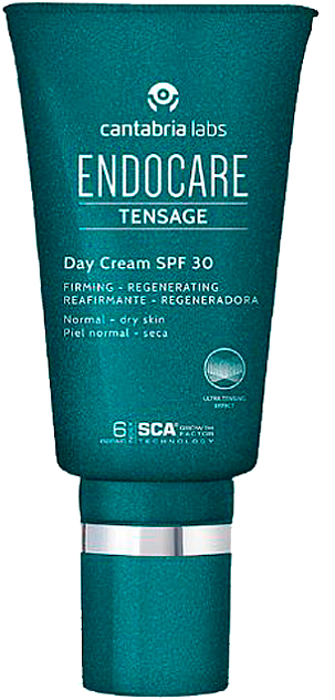 Tagescreme für normale bis trockene Haut - Cantabria Labs Endocare Tensage Day Cream SPF 30 — Bild N1