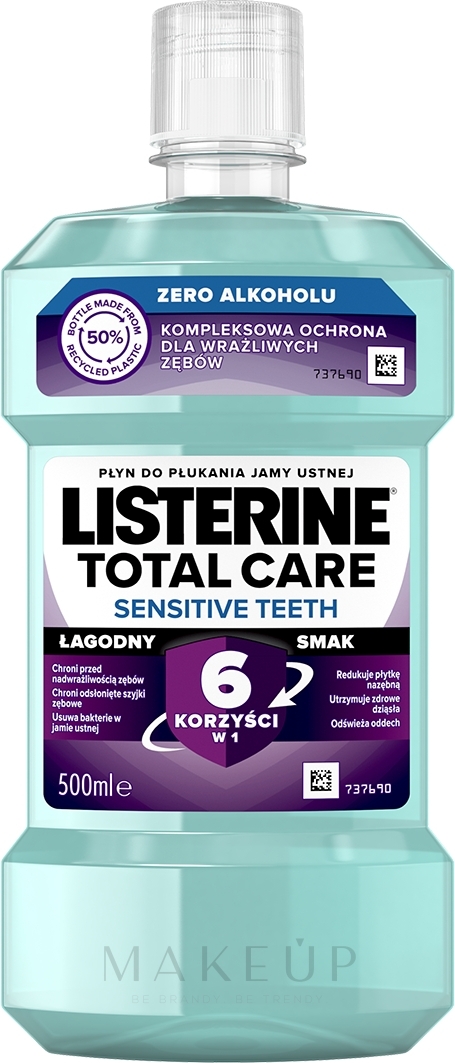 Mundwasser - Listerine Total Care Sensitive — Bild 500 ml