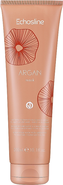 Nährende Haarmaske - Echosline Argan Mask  — Bild N1