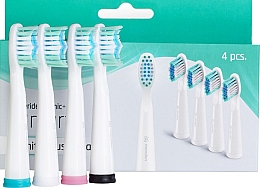 Düfte, Parfümerie und Kosmetik Zahnbürstenkopf für elektrische Zahnbürste 4 St. weiß - Meriden Sonic+ Smart White