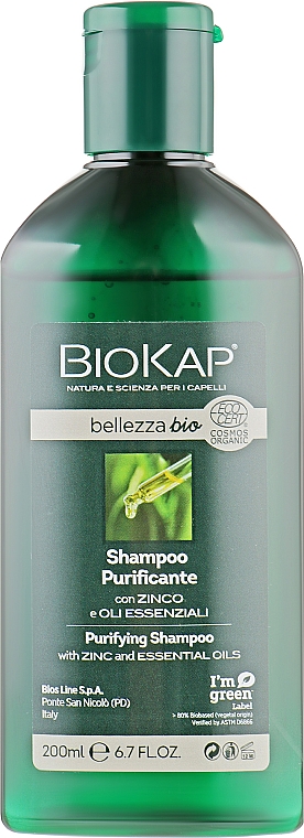 Klärendes Shampoo - BiosLine BioKap Purifying Shampoo — Bild N2