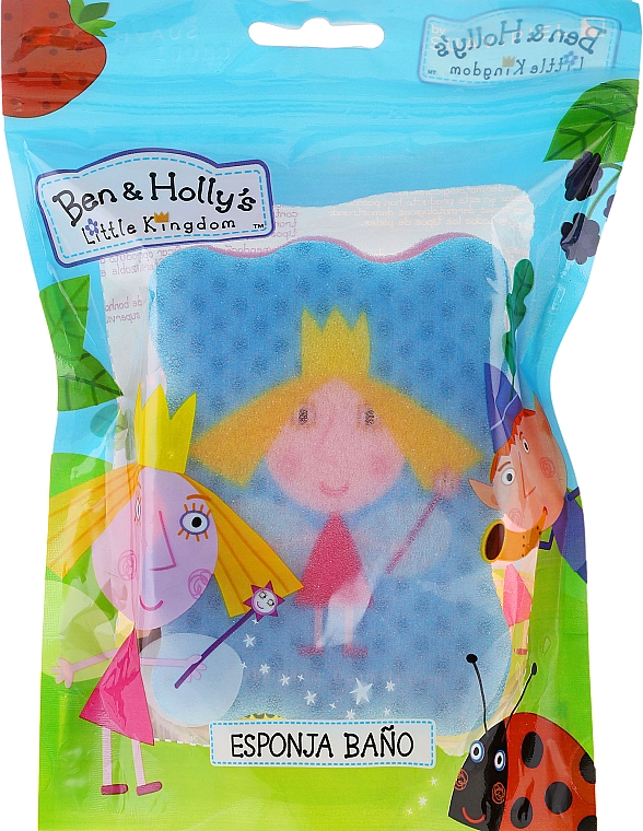 Kinder-Badeschwamm Ben & Holly hellblau - Suavipiel Ben & Holly's Bath Sponge — Bild N3