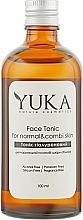 Düfte, Parfümerie und Kosmetik Tonikum mit Hyaluronsäure für normale und Mischhaut - Yuka Face Tonic