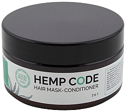 Düfte, Parfümerie und Kosmetik Revitalisierender Haarmaske-Conditioner mit Hanföl - Good Mood Hemp Code Hair Mask-Conditioner