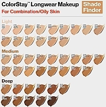 Foundation-Creme - Revlon ColorStay Longwear Mekeup Vitamin E Combination/Oily Skin SPF 15 — Bild N4