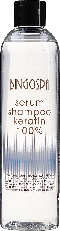 Serum-Shampoo mit Keratin - BingoSpa Shampoo-Serum 100% Keratin
