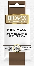 Haarmaske mit Kokos und Argan - Biovax Natural Hair Mask Intensive Regenerat Travel Size — Bild N3