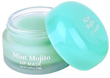 Lippenpflegeset - Barry M Mint Mojito Lip Care Duo In Tin (lLippenbalsam 14 g + Lippenmaske 14 g)  — Bild N2