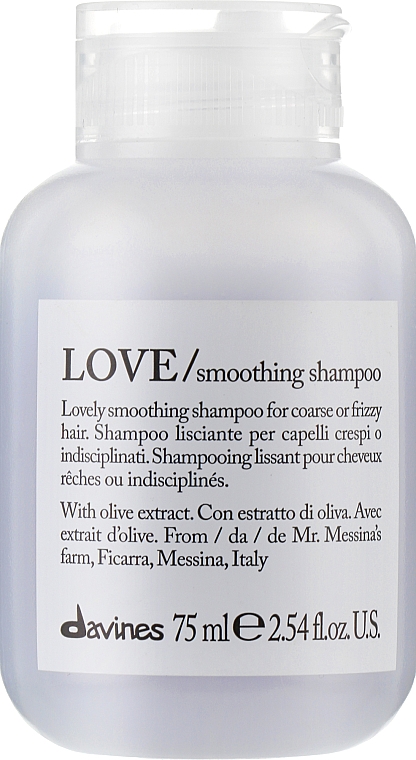 Shampoo mit Olivenextrakt - Davines Love Lovely Smoothing Shampoo