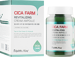 Düfte, Parfümerie und Kosmetik 2in1 Gel-Creme für das Gesicht mit Centella Asiatica - FarmStay Cica Farm Revitalizing Cream Ampoule