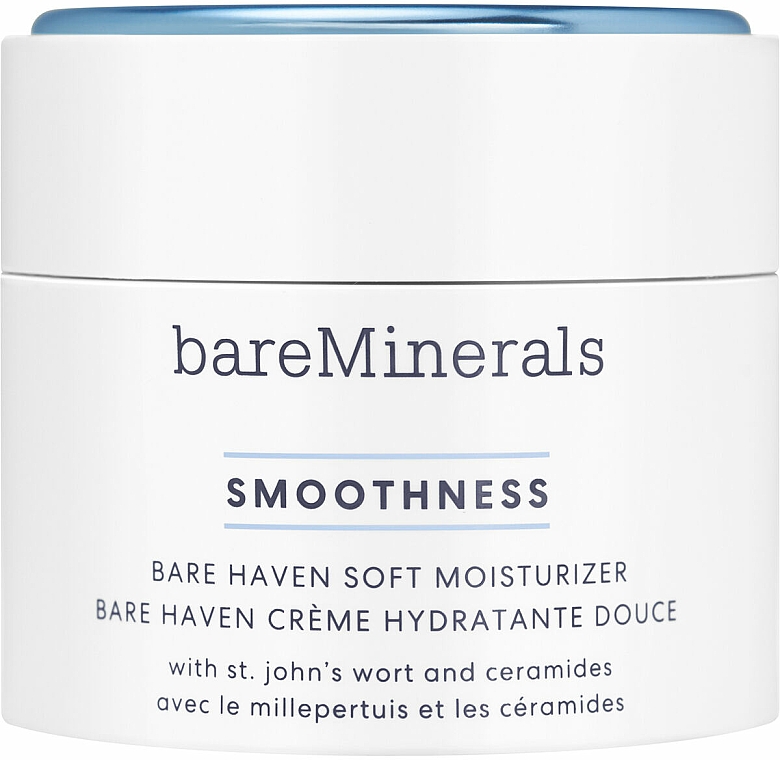 Feuchtigkeitsspendende Gesichtscreme - Bare Minerals Smoothness Bare Haven Soft Moisturizer — Bild N1