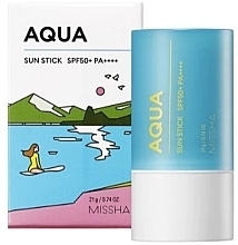 Düfte, Parfümerie und Kosmetik Sonnenschutzstick auf Wasserbasis - Missha Aqua Sun Stick SPF50+++ PA+++