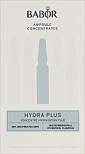 Düfte, Parfümerie und Kosmetik Feuchtigkeitsampullen für trockene und strapazierte Haut - Babor Ampoule Concentrates Hydra Plus