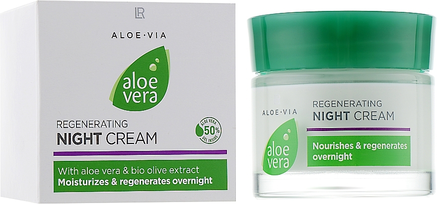 Nachtcreme für das Gesicht - LR Health & Beauty Aloe Vera Multi Intensiv Night Cream — Bild N1