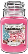 Duftkerze im Glas - Yankee Candle Home Inspiration Pink Pine — Bild N2