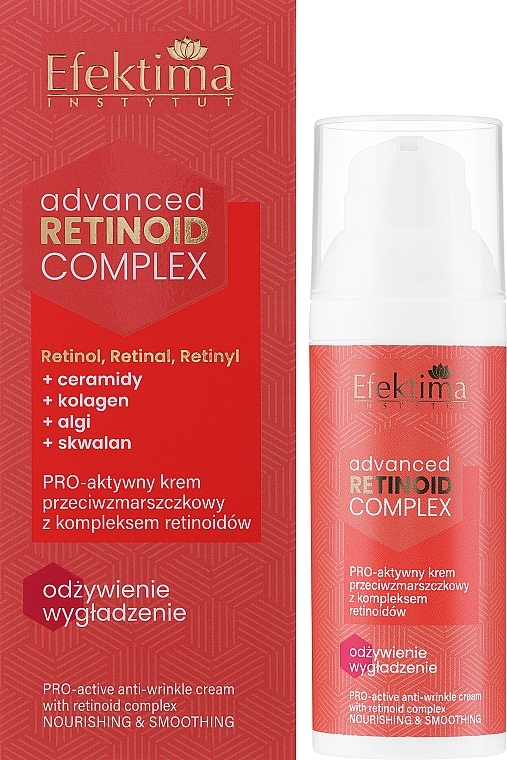 Aktive Anti-Falten-Creme mit Retinoid-Komplex - Efektima Instytut Advanced Retinoid Complex — Bild N2