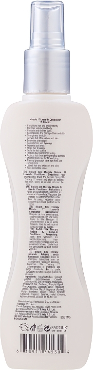 Haarspülung-Spray "Seidige Therapie" ohne Ausspülen - BioSilk Silk Therapy 17 Miracle Leave-In Conditioner — Foto N2