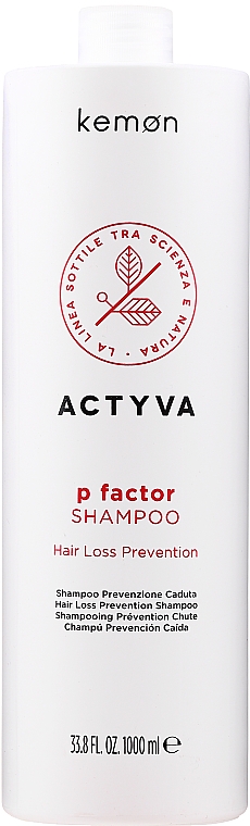 Keratin Shampoo gegen Haarausfall - Kemon Actyva P Factor Shampoo — Bild N3