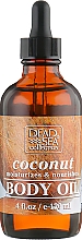 Düfte, Parfümerie und Kosmetik Körperöl mit Mineralien aus dem Toten Meer und Kokosnussöl - Dead Sea Collection Coconut Body Oil