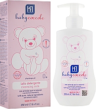 Sanfte und feuchtigkeitsspendende Reinigungsmilch für Kinder - Babycoccole Cleansing Milk — Bild N1