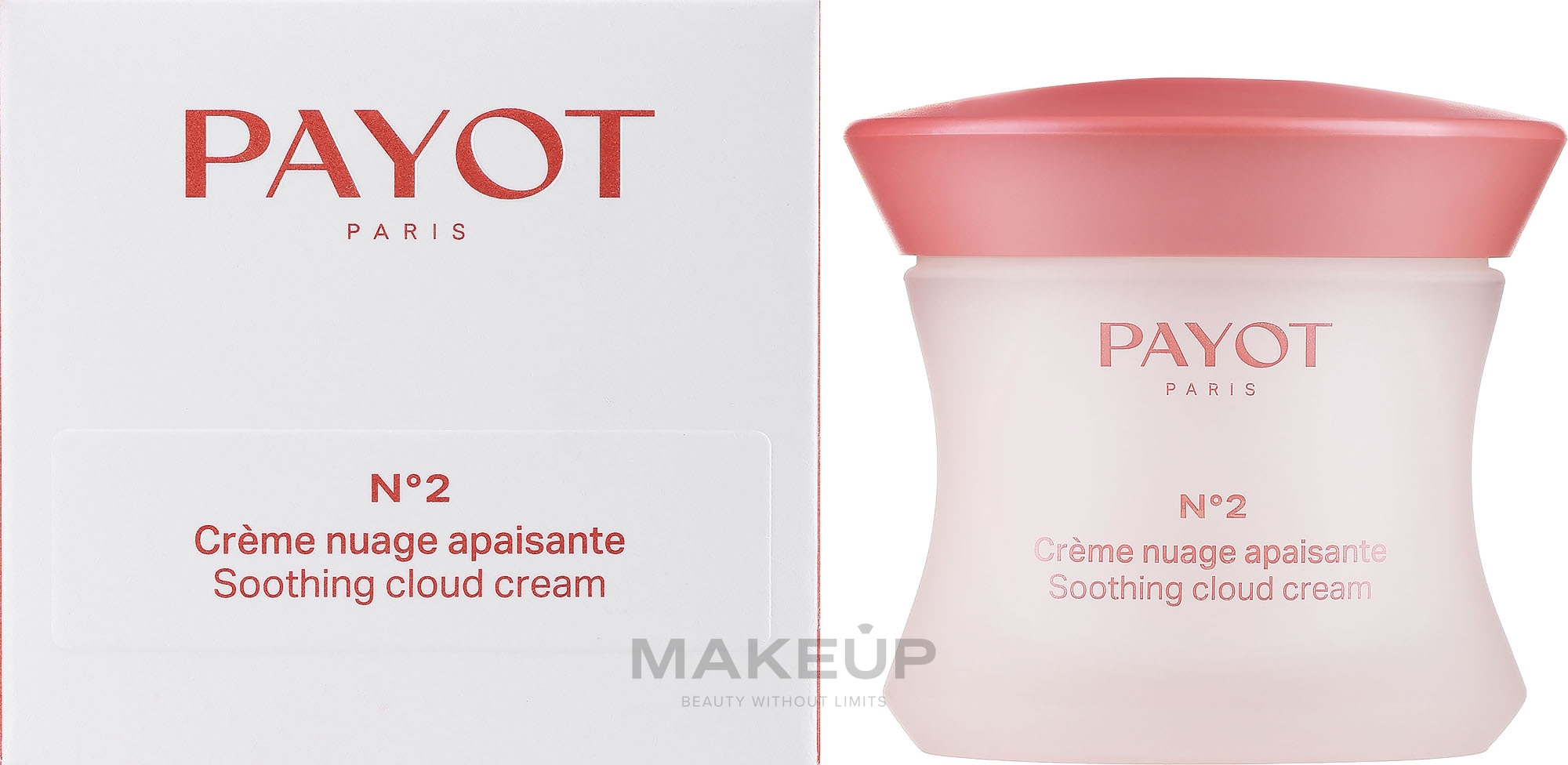 Beruhigende Gesichtscreme für gestresste Haut und Rötungen - Payot Creme №2 Nuage — Bild 50 ml