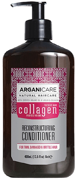 Set - Arganicare Collagen Set (shm/400ml + condt/400ml) — Bild N3