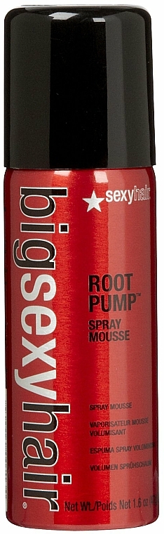 Volumen-Sprühschaum - SexyHair BigSexyHair Root Pump Spray Mousse Pumps Up Hair For Big Volume — Bild N2