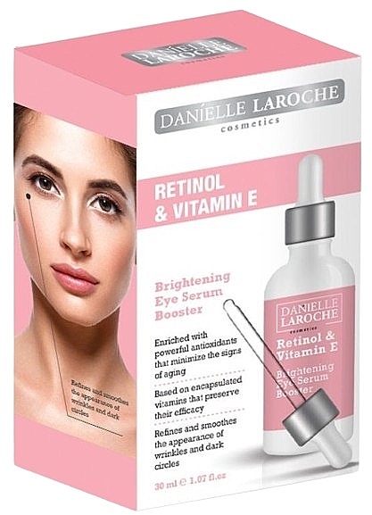 Augenserum mit Retinol und Vitamin E - Danielle Laroche Cosmetics Retinol & Vitamin E Brightening Eye Serum Booster — Bild N1