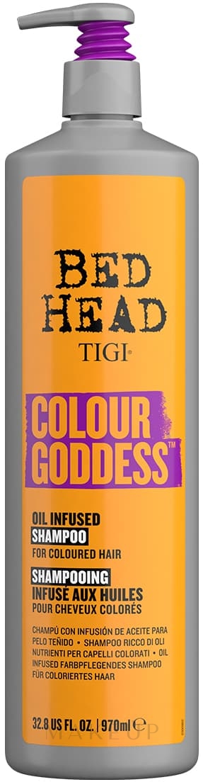 Shampoo für coloriertes Haar - Tigi Bed Head Colour Goddess Shampoo For Coloured Hair — Bild 970 ml