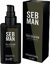Düfte, Parfümerie und Kosmetik Haar- und Bartöl - Sebastian Professional SEB MAN The Groom Hair & Beard Oil