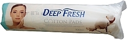 Düfte, Parfümerie und Kosmetik Kosmetische Wattepads 100 St. - Aksan Deep Fresh Cotton Make-Up Pads