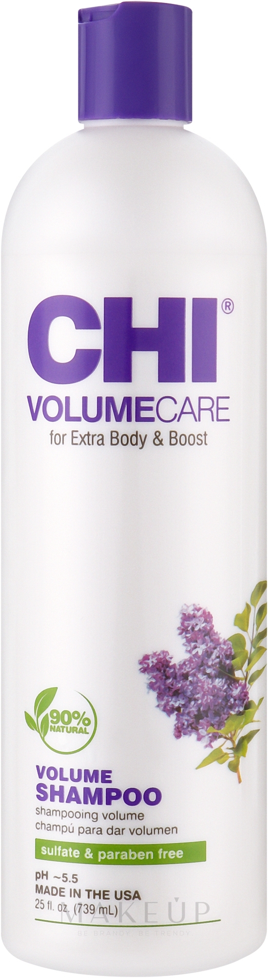 Shampoo für Haarvolumen - CHI Volume Care Volumizing Shampoo — Bild 739 ml