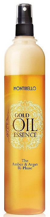 Zwei-Phasen-Haarspülung - Montibello Gold Oil Essence The Amber & Argan Bi-Phase — Bild N1