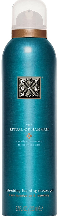Duschschaum mit frischem Eukalyptus und Rosmarin - Rituals The Ritual of Hammam Foaming Shower Gel — Bild N2