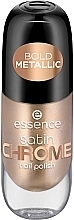 Metallischer Nagellack - Essence Satin Chrome Nail Polish — Bild N2