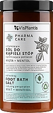 Düfte, Parfümerie und Kosmetik Salz für die Füße Minze und Menthol - Vis Plantis Pharma Care Foot Bath Salt