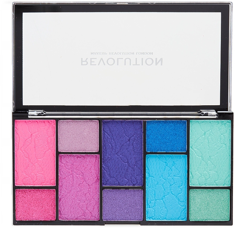 Lidschattenpalette - Makeup Revolution Reloaded Dimension Eyeshadow Palette Vivid Passion — Bild N1