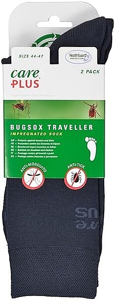 Socken gegen Insekten schwarz  - Care Plus Bugsox Traveller — Bild N1