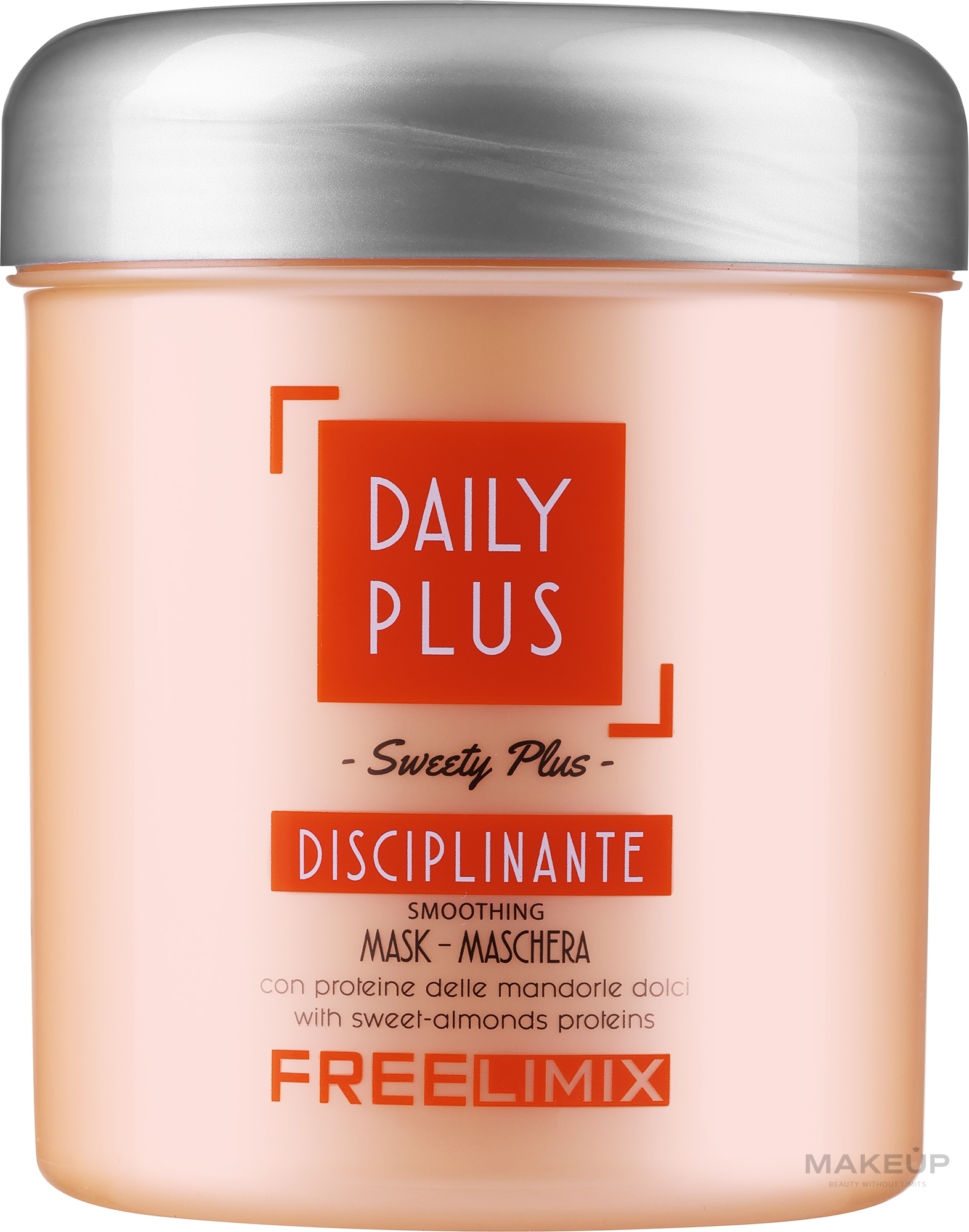 Glättende Haarmaske mit süßen Mandelproteinen - Freelimix Daily Plus Sweety Plus Mask — Bild 1000 ml